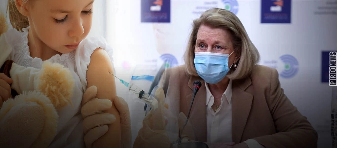 Μ.Θεοδωρίδου: Άφησε ανοικτό το ενδεχόμενο να αρχίσουν να εμβολιάζουν παιδιά από την ηλικία των 12 ετών!